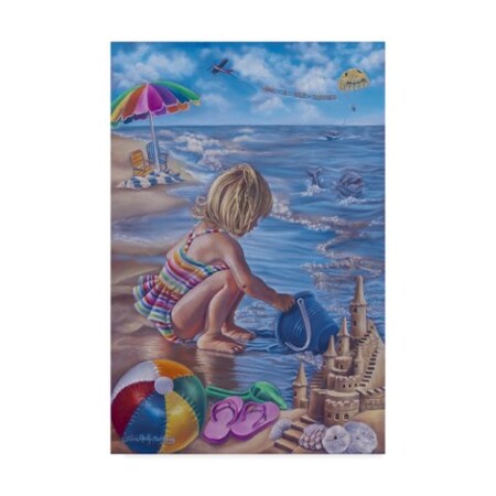 Trademark Fine Art Tricia Reilly-Matthews 'Summertime Treasures' Canvas Art, 12x19 ALI34035-C1219GG